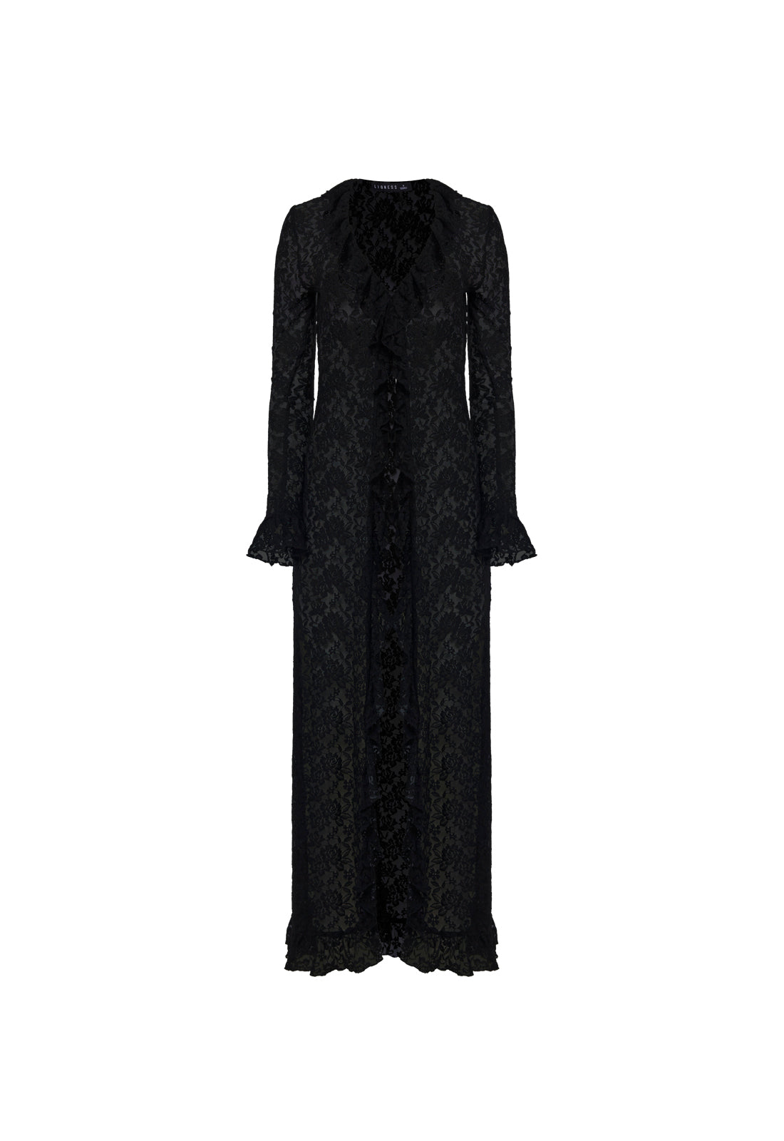 Lioness Fashion Latest Long Nights Maxi Dress - Noir