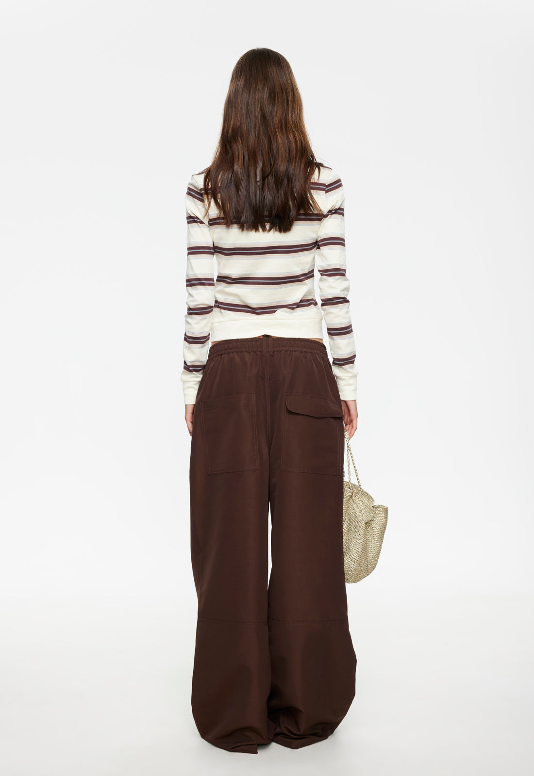 Lioness Fashion Top Pick Bada Bing Jersey - Sand Stripe