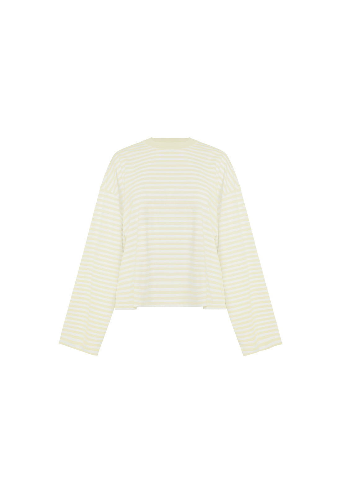 Lioness Fashion Quality BLOOM LONG SLEEVE - LEMON STRIPE