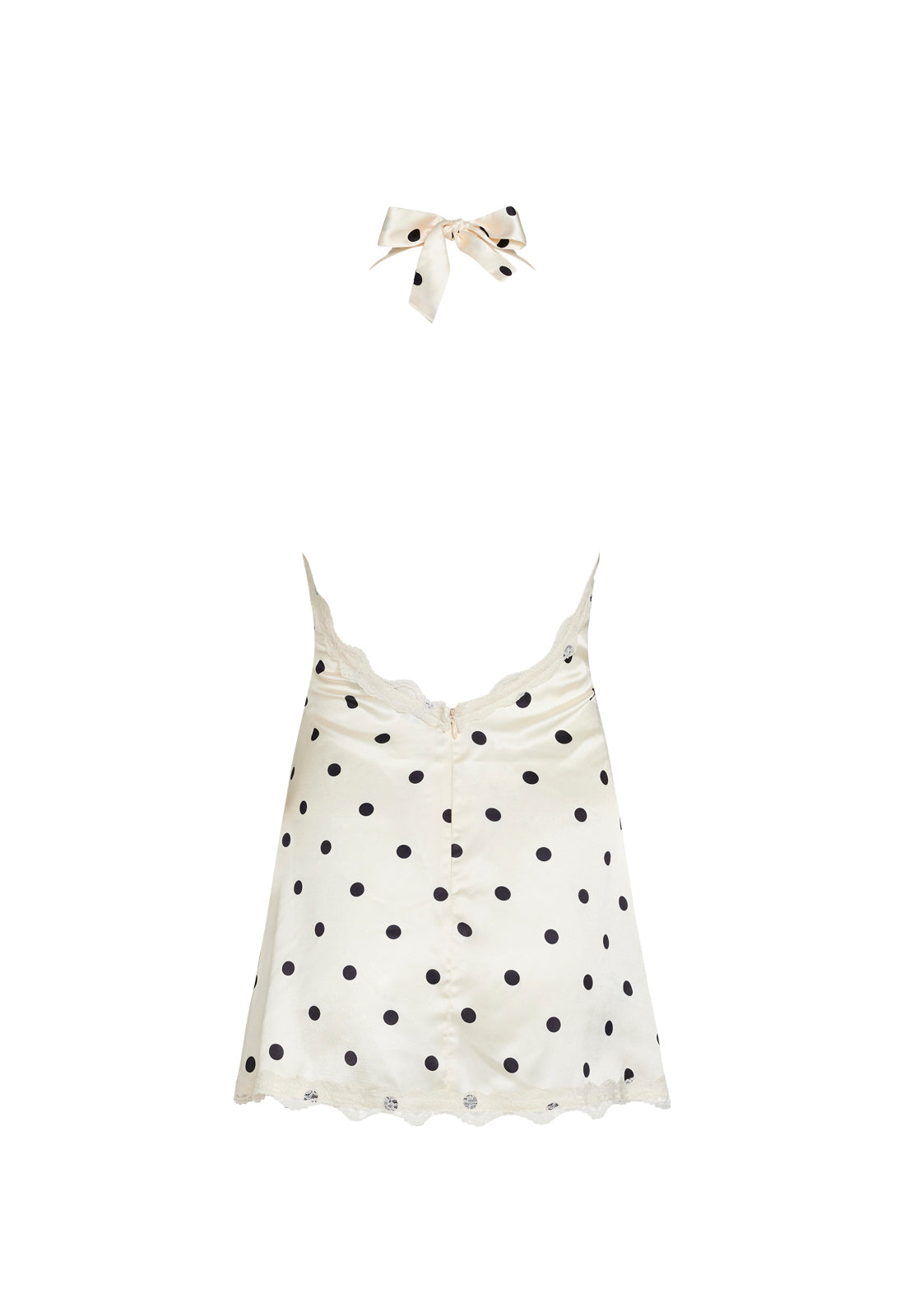 Lioness Fashion Popular STARS ALIGN MINI DRESS - CREAM POLKA