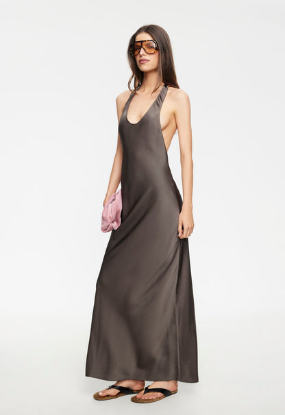Lioness Fashion Discount Bare Maxi Dress - Mocca