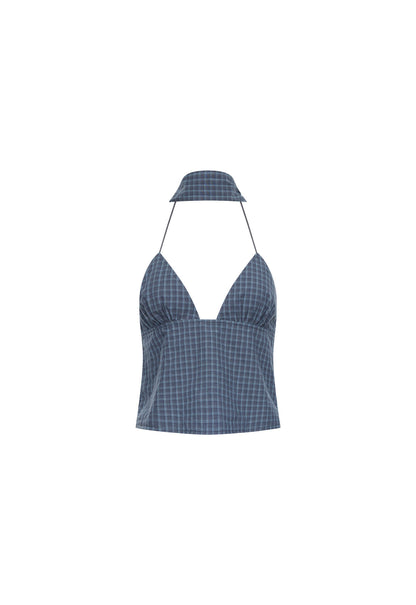 Lioness Fashion Customer Favorite Play On Halter - Navy