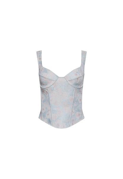Lioness Fashion Signature Roma Corset - Soft Blue