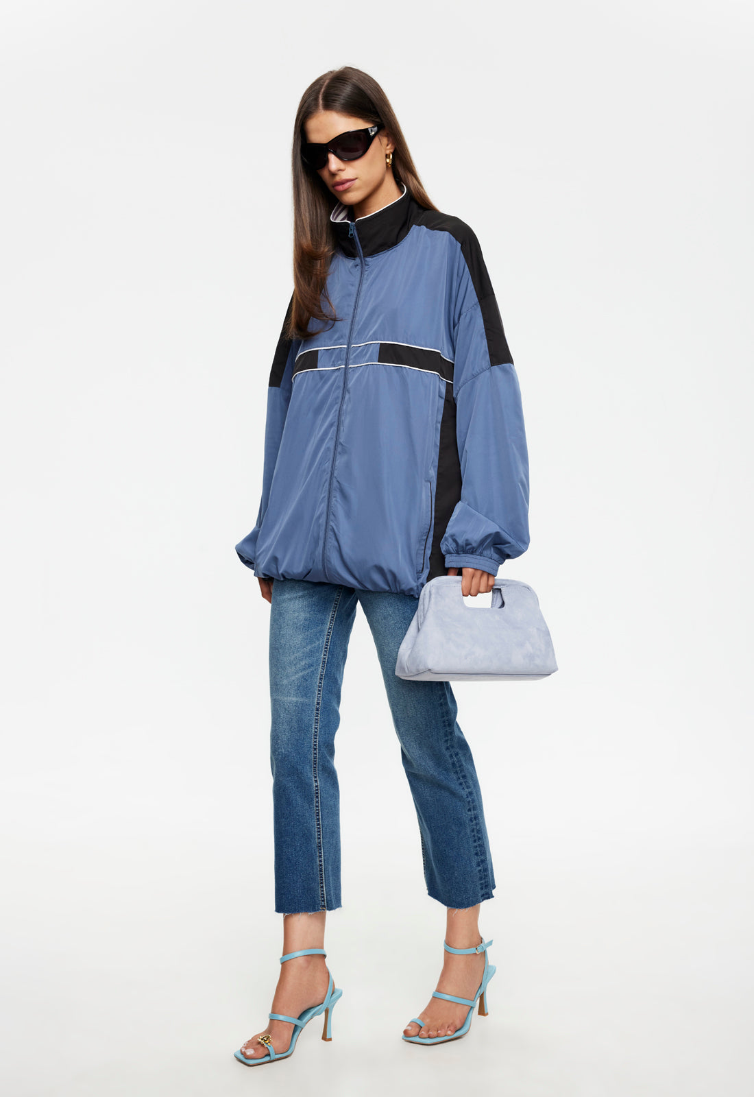 Lioness Fashion Recommended Rhode Windbreaker - Slate Blue