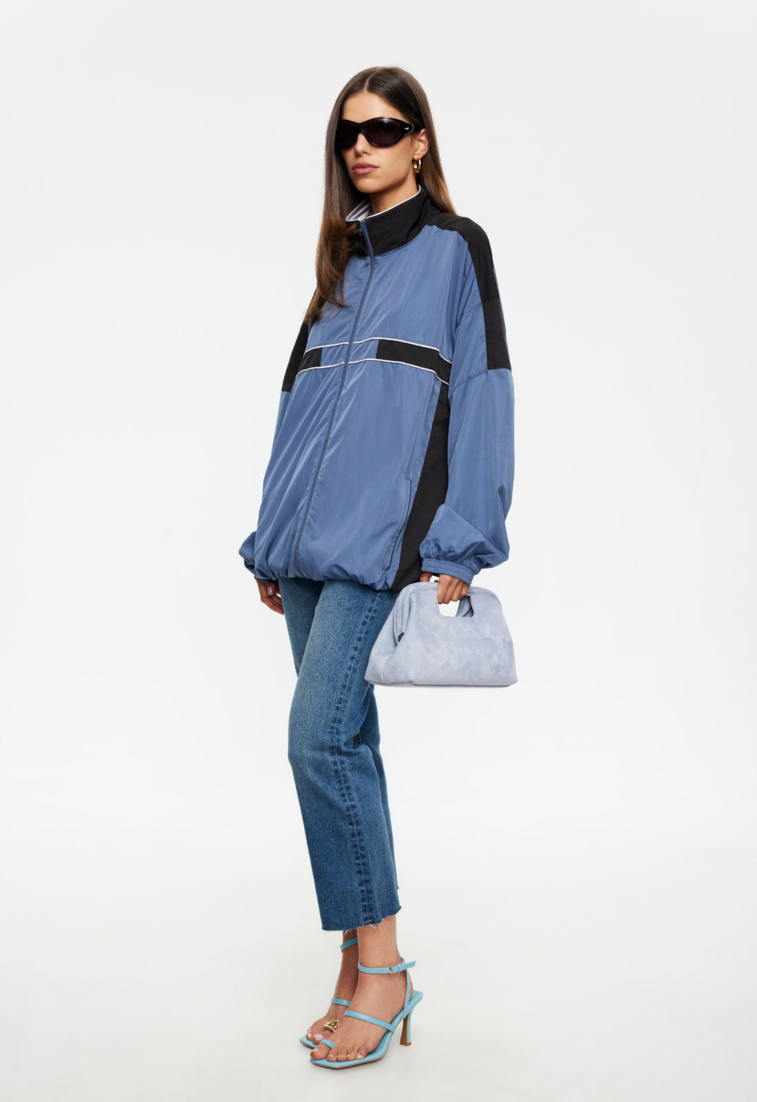 Lioness Fashion Recommended Rhode Windbreaker - Slate Blue