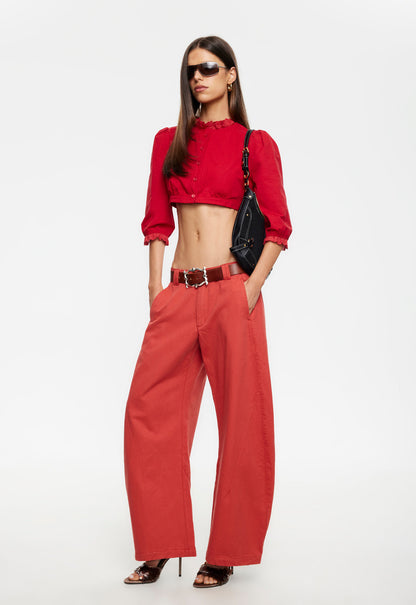 Lioness Fashion Popular Sideline Jean - Crimson