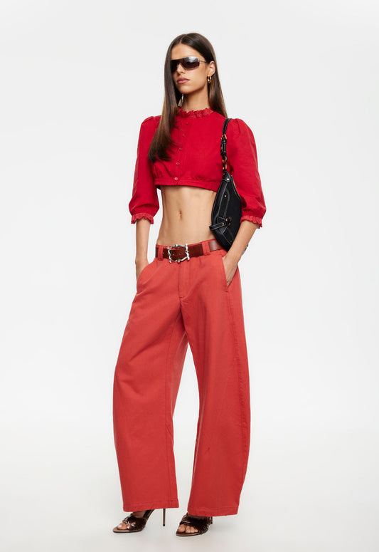 Lioness Fashion Popular Sideline Jean - Crimson