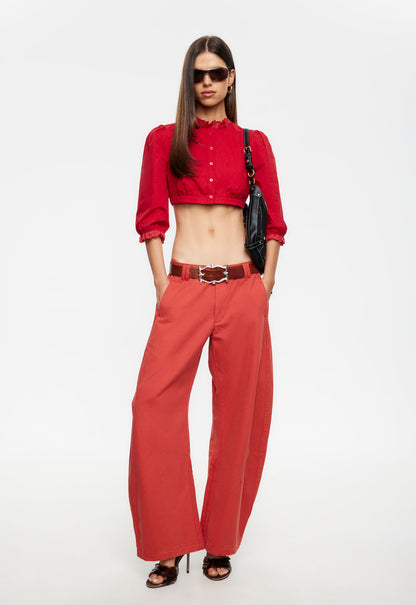 Lioness Fashion Popular Sideline Jean - Crimson