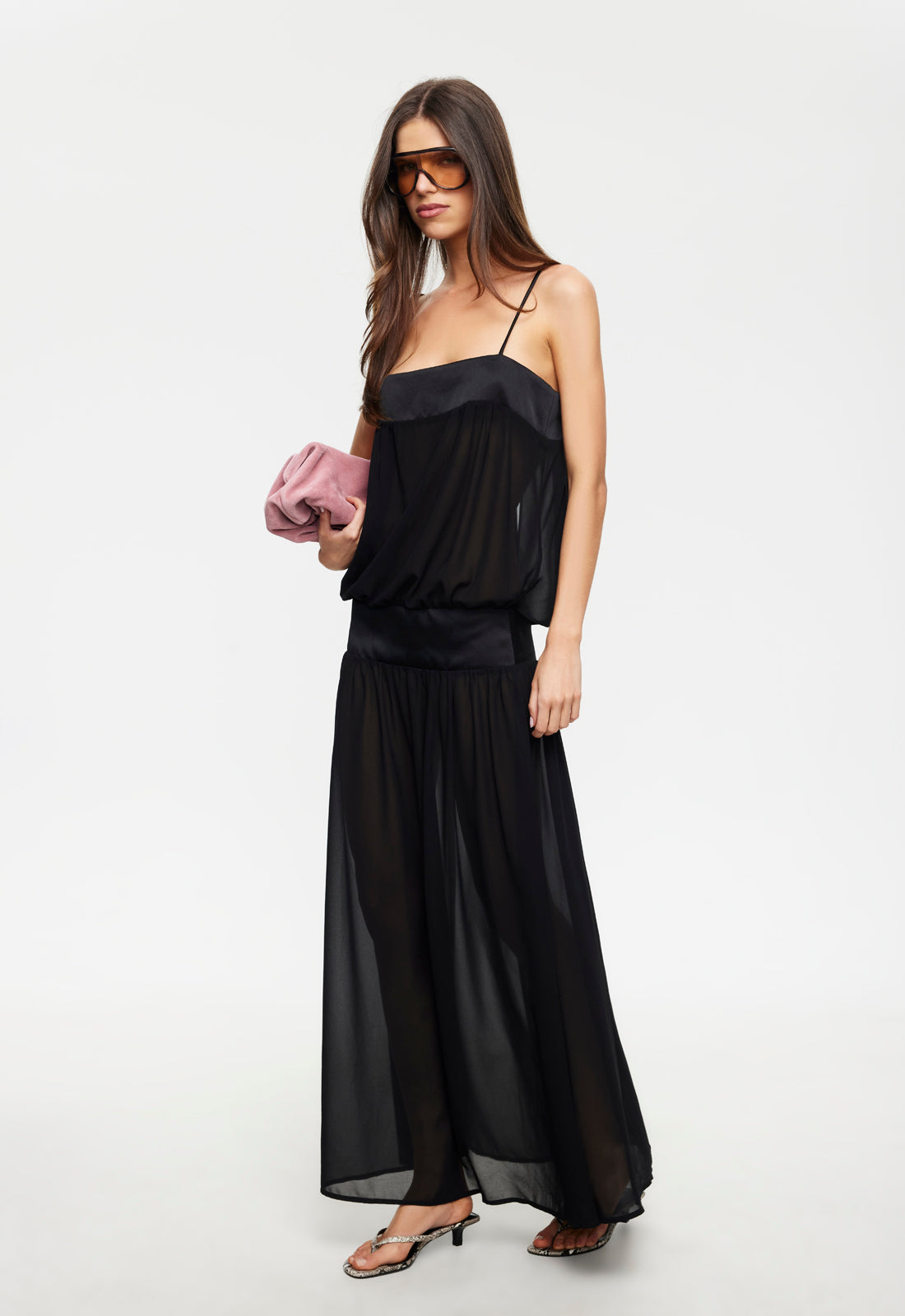 Lioness Fashion Deals GRACIA MAXI DRESS - NOIR