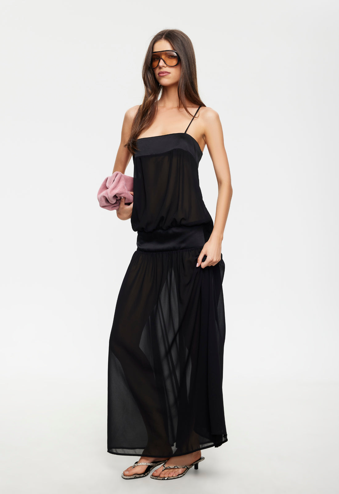 Lioness Fashion Deals GRACIA MAXI DRESS - NOIR