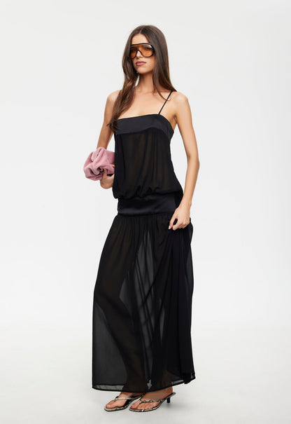 Lioness Fashion Deals GRACIA MAXI DRESS - NOIR