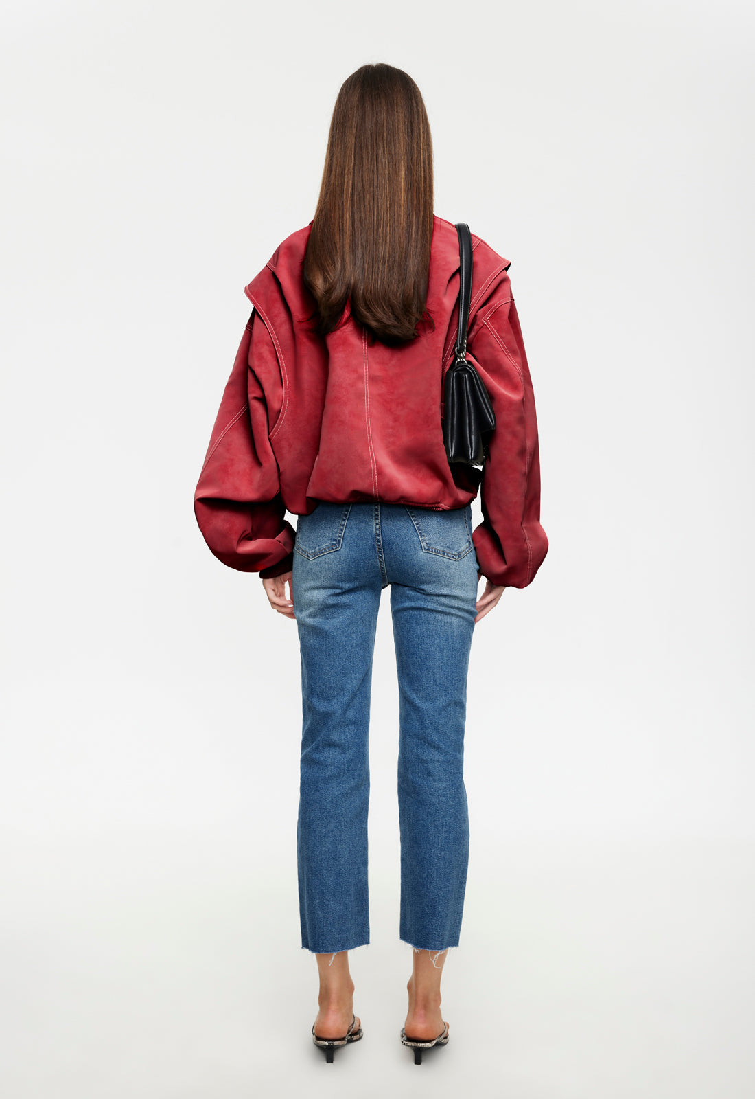 Lioness Fashion Popular VISTA BOMBER - CRIMSON