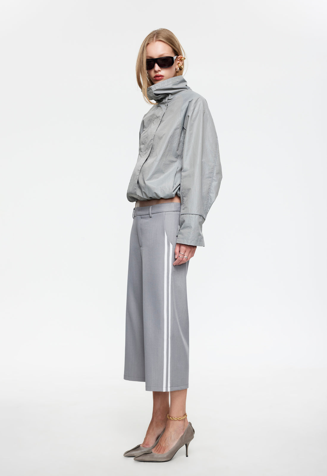 Lioness Fashion Popular SHORELINE WINDBREAKER - SILVER