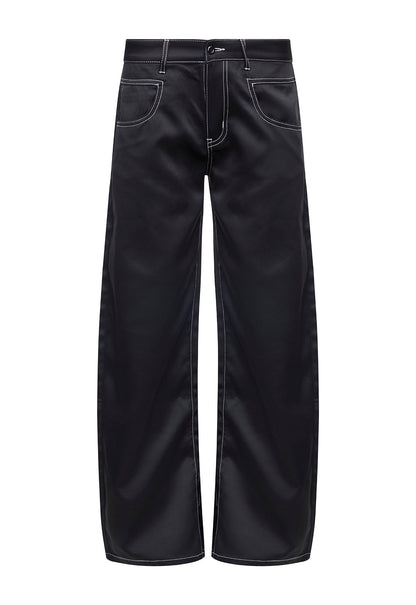 Lioness Fashion Great Value Serenity Satin Pant - Noir