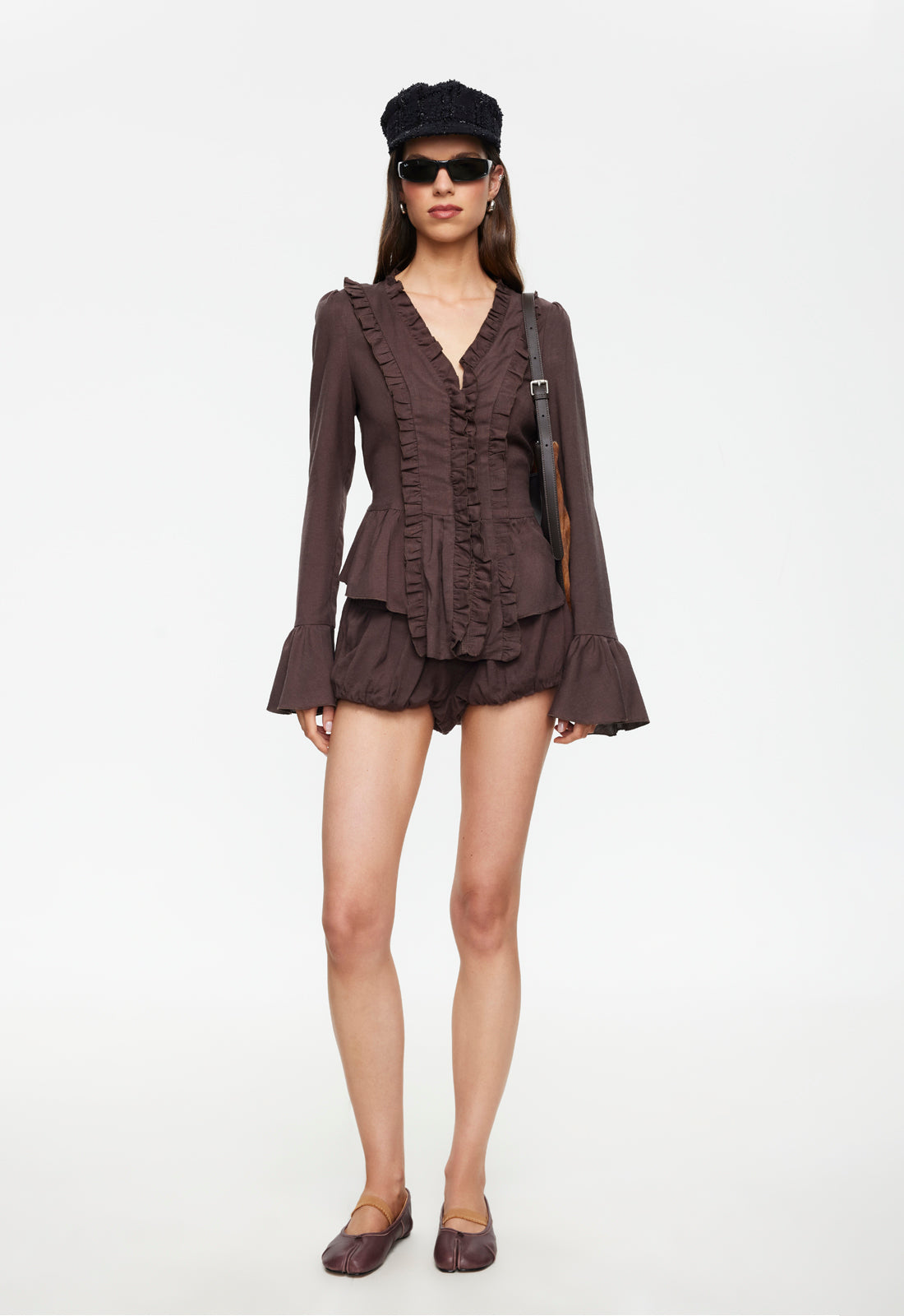 Lioness Fashion Deals Odette Long Sleeve - Brown