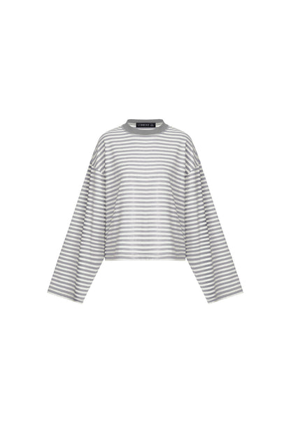 Lioness Fashion Latest Bloom Long Sleeve - Ash Stripe