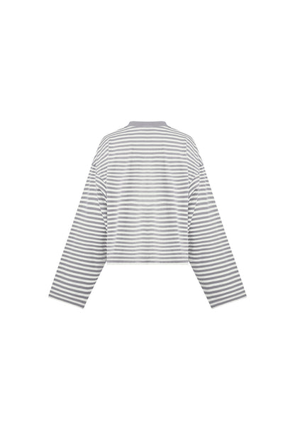 Lioness Fashion Latest Bloom Long Sleeve - Ash Stripe