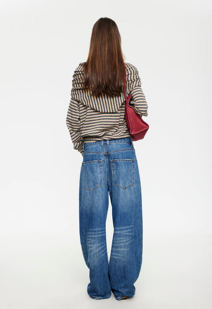 Lioness Fashion Smart Buy OLSEN KNIT - SLATE STRIPE