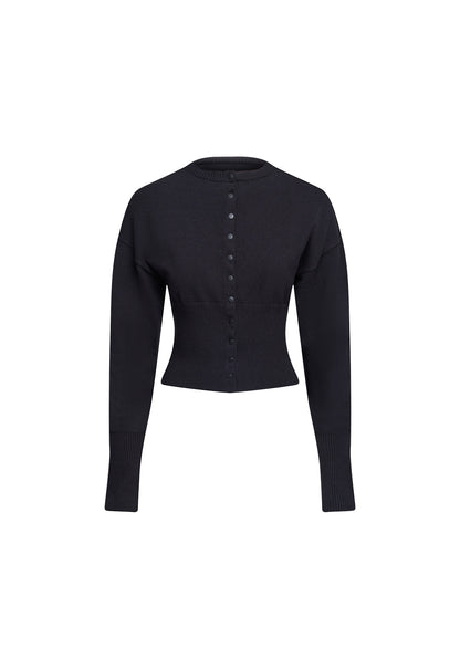 Lioness Fashion Special Offer HEAD IN THE CLOUDS CARDIGAN - ONYX