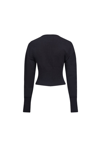 Lioness Fashion Special Offer HEAD IN THE CLOUDS CARDIGAN - ONYX