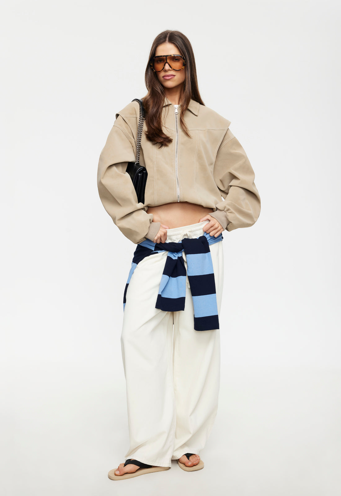 Lioness Fashion Premium VISTA BOMBER - LATTE