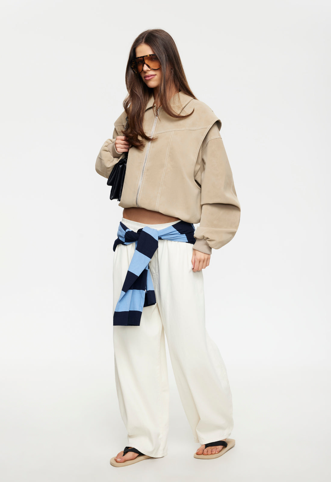 Lioness Fashion Premium VISTA BOMBER - LATTE