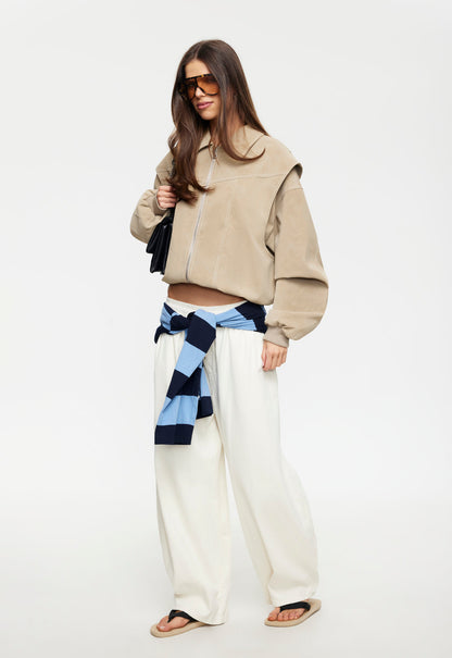 Lioness Fashion Premium VISTA BOMBER - LATTE