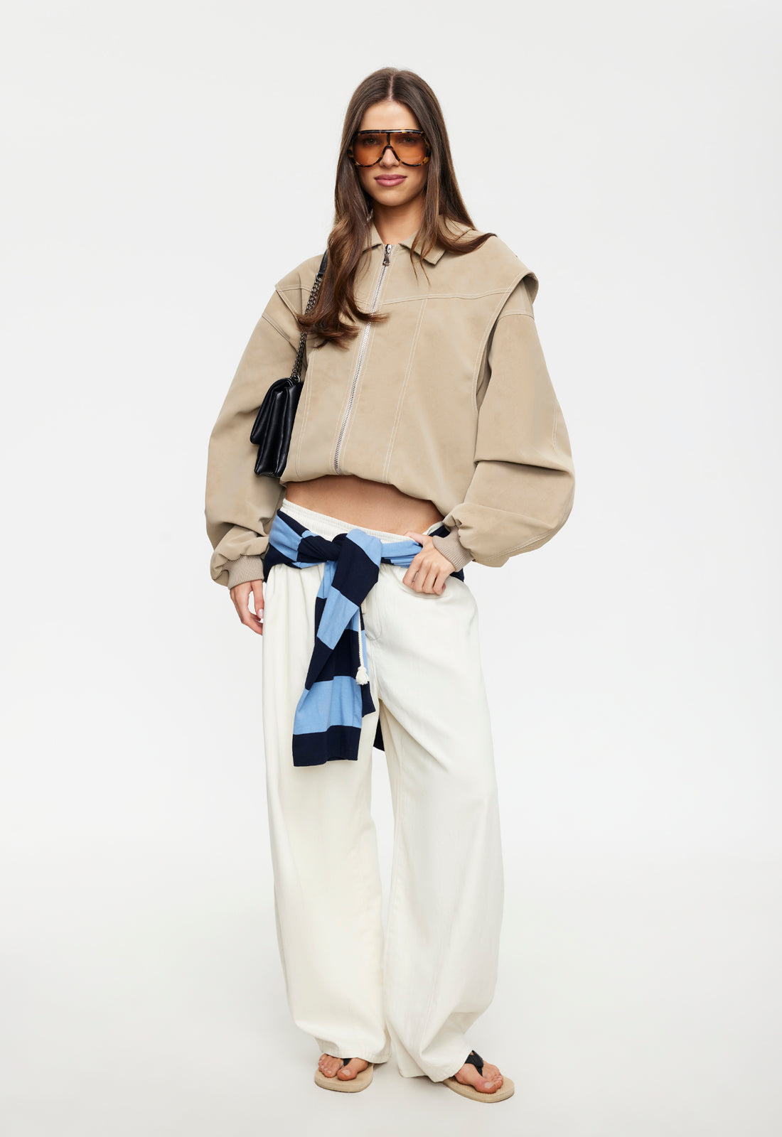 Lioness Fashion Premium VISTA BOMBER - LATTE