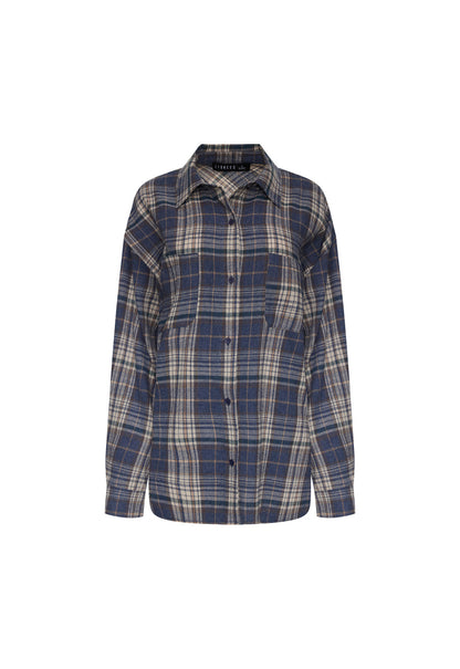 Lioness Fashion Discount CLARITY SHIRT - ASH PLAID