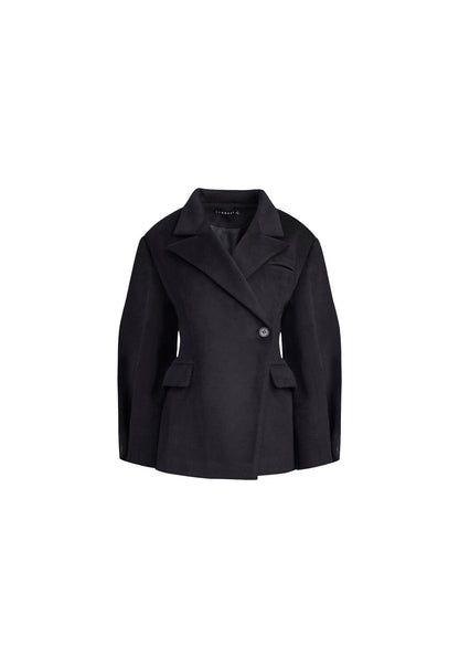Lioness Fashion Latest HEART SHAPED COAT - ONYX