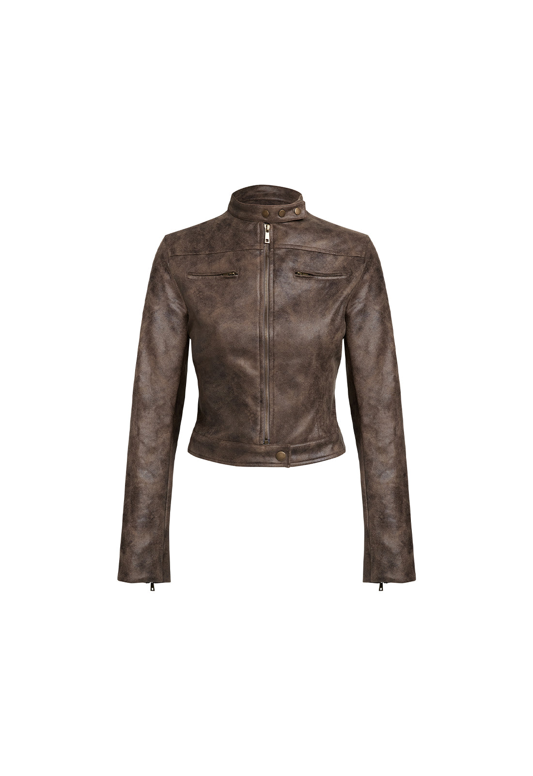 Lioness Fashion Best Seller BELLA MOTO JACKET - CHOCOLATE