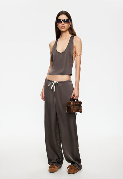 Lioness Fashion Top Pick Bare Cami - Mocca