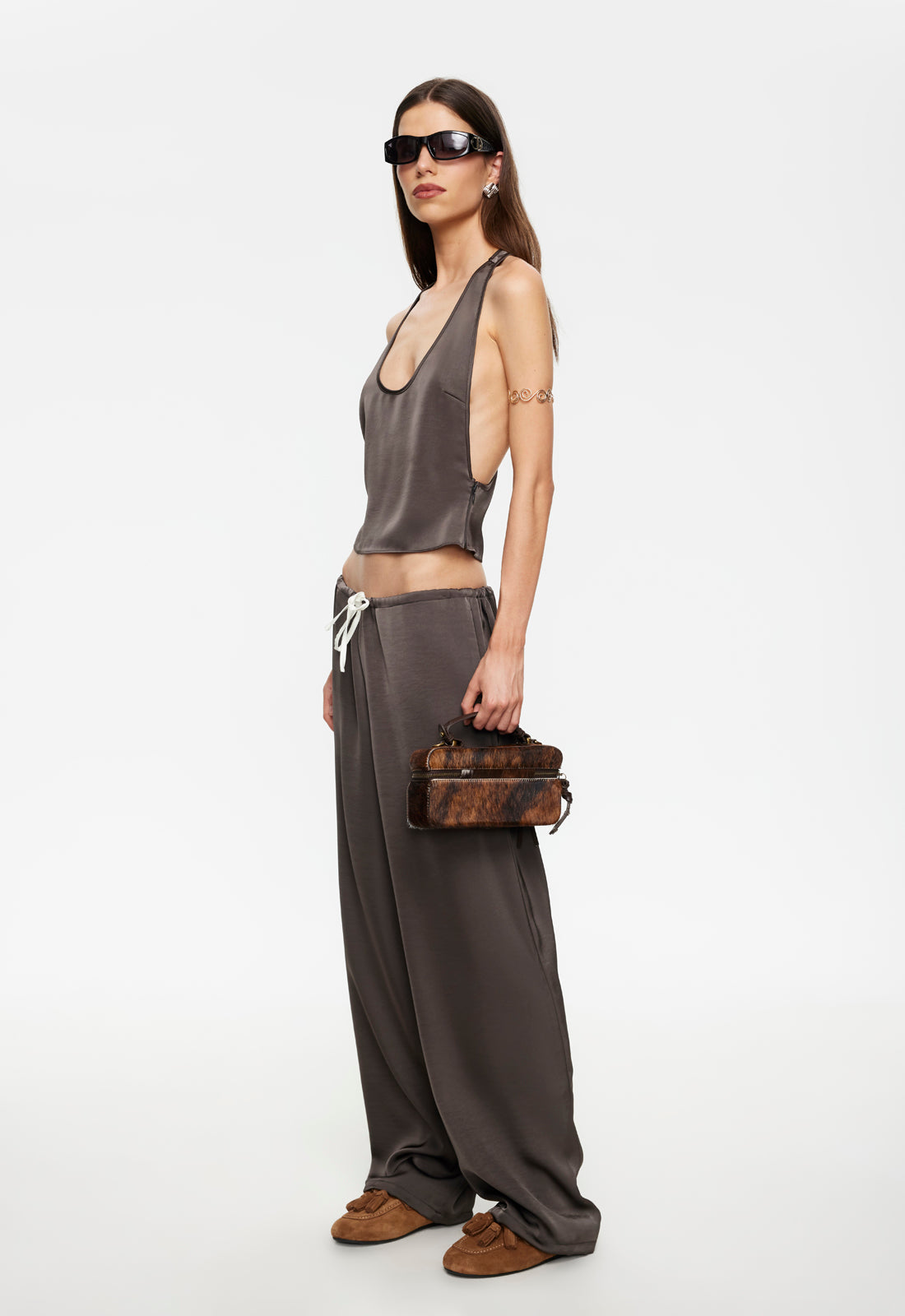 Lioness Fashion Top Pick Bare Cami - Mocca