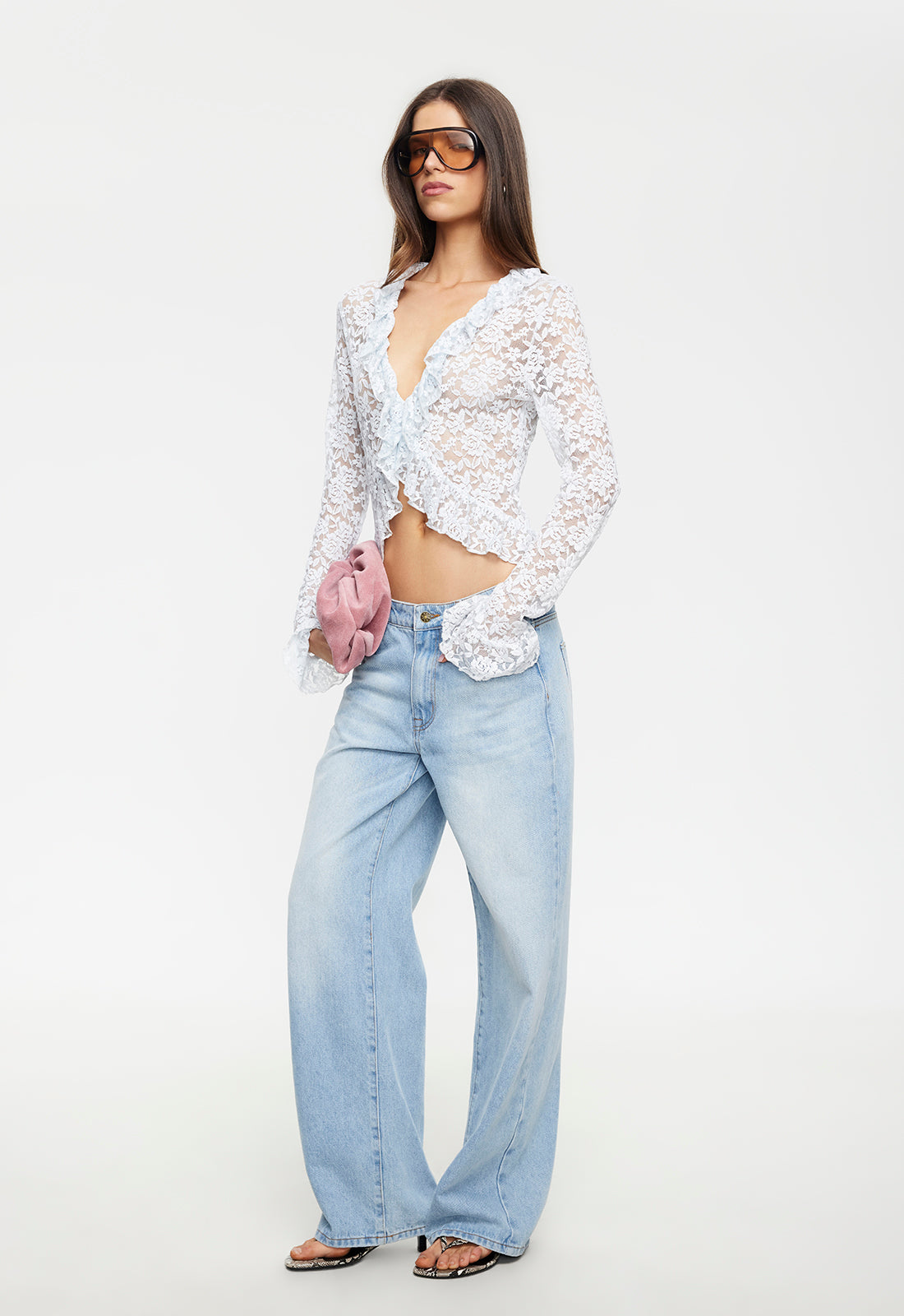Lioness Fashion Value LONG NIGHTS LONG SLEEVE - ICE