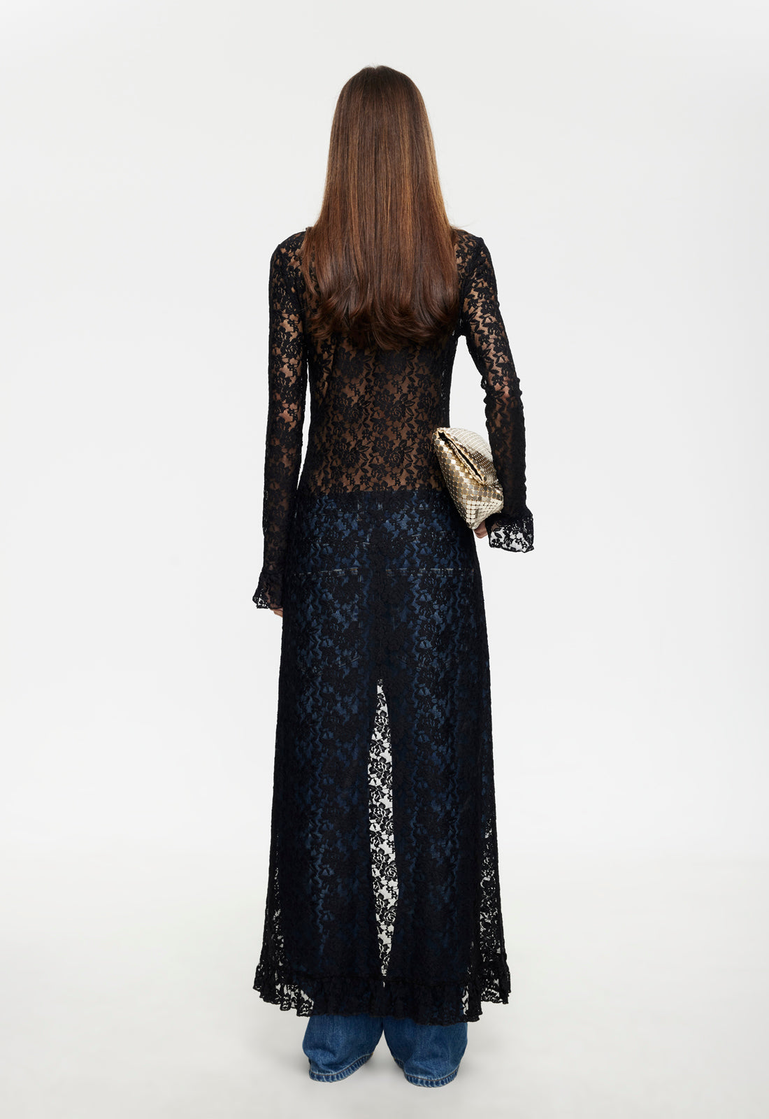 Lioness Fashion Latest Long Nights Maxi Dress - Noir