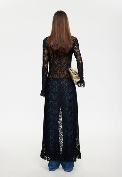 Lioness Fashion Latest Long Nights Maxi Dress - Noir