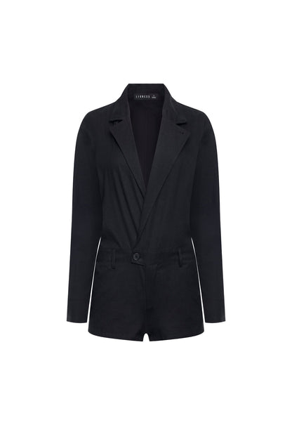 Lioness Fashion Sale Essence Romper - Noir