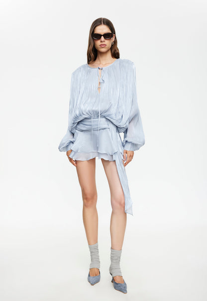 Lioness Fashion Everyday Elements Mini Dress - Baby Blue