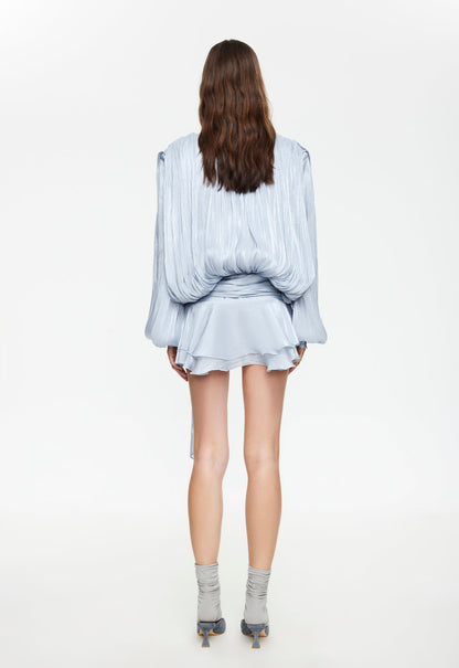 Lioness Fashion Everyday Elements Mini Dress - Baby Blue