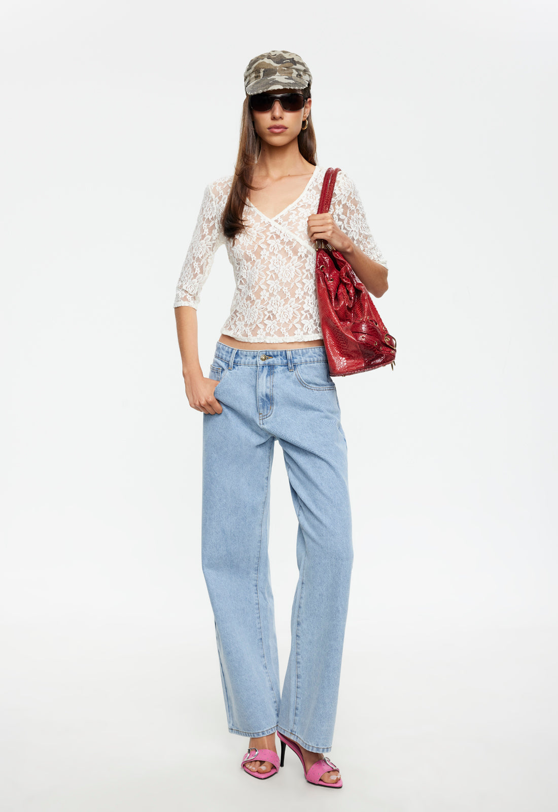 Lioness Fashion Classic Totti Jean - Washed Blue