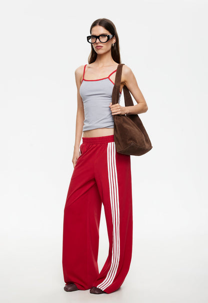 Lioness Fashion Best Seller Red Eye Track Pant - Crimson