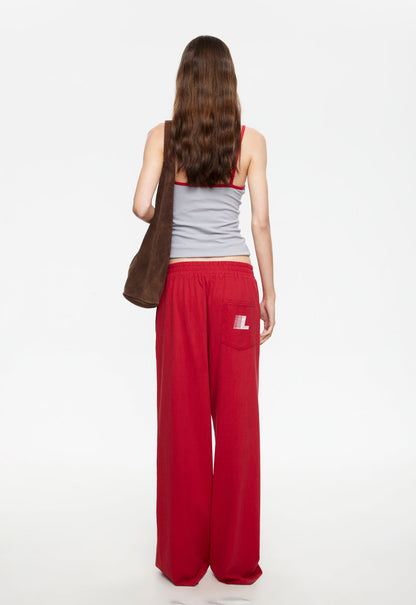Lioness Fashion Best Seller Red Eye Track Pant - Crimson