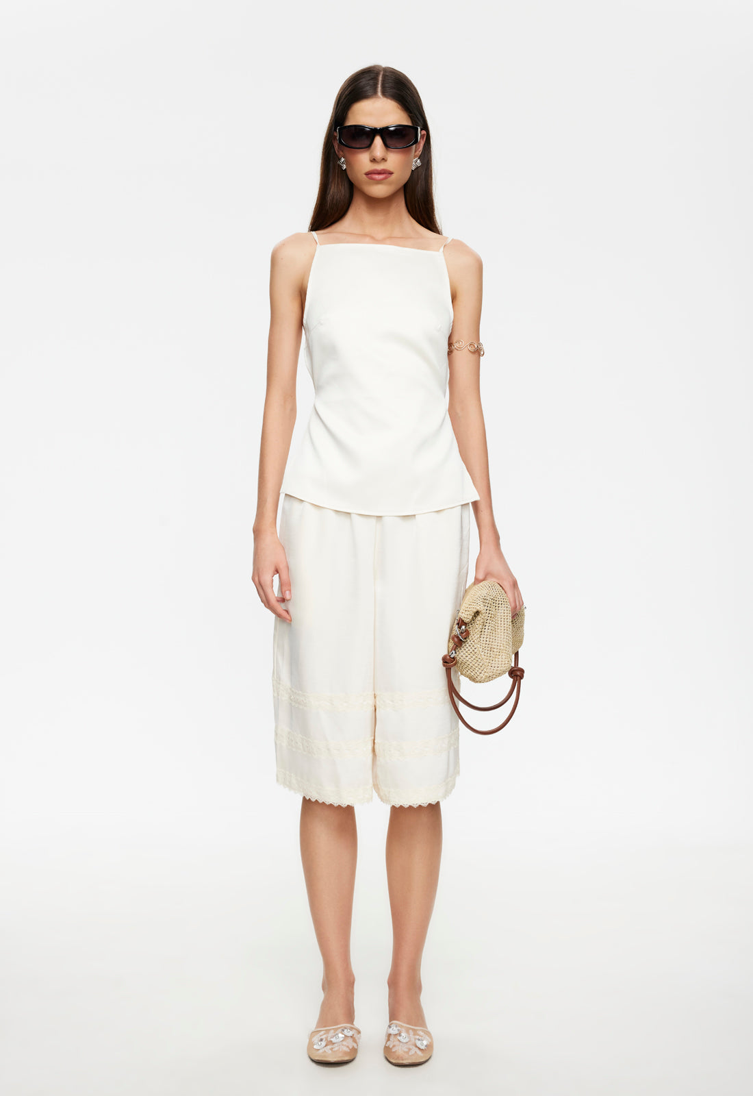 Lioness Fashion Exclusive Paloma Jort - Porcelain