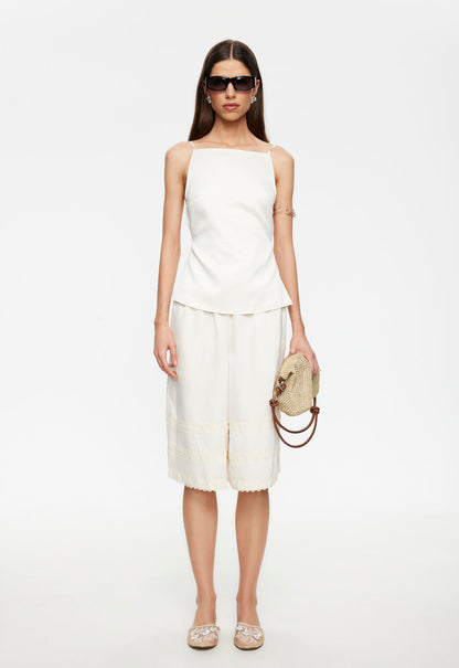 Lioness Fashion Exclusive Paloma Jort - Porcelain