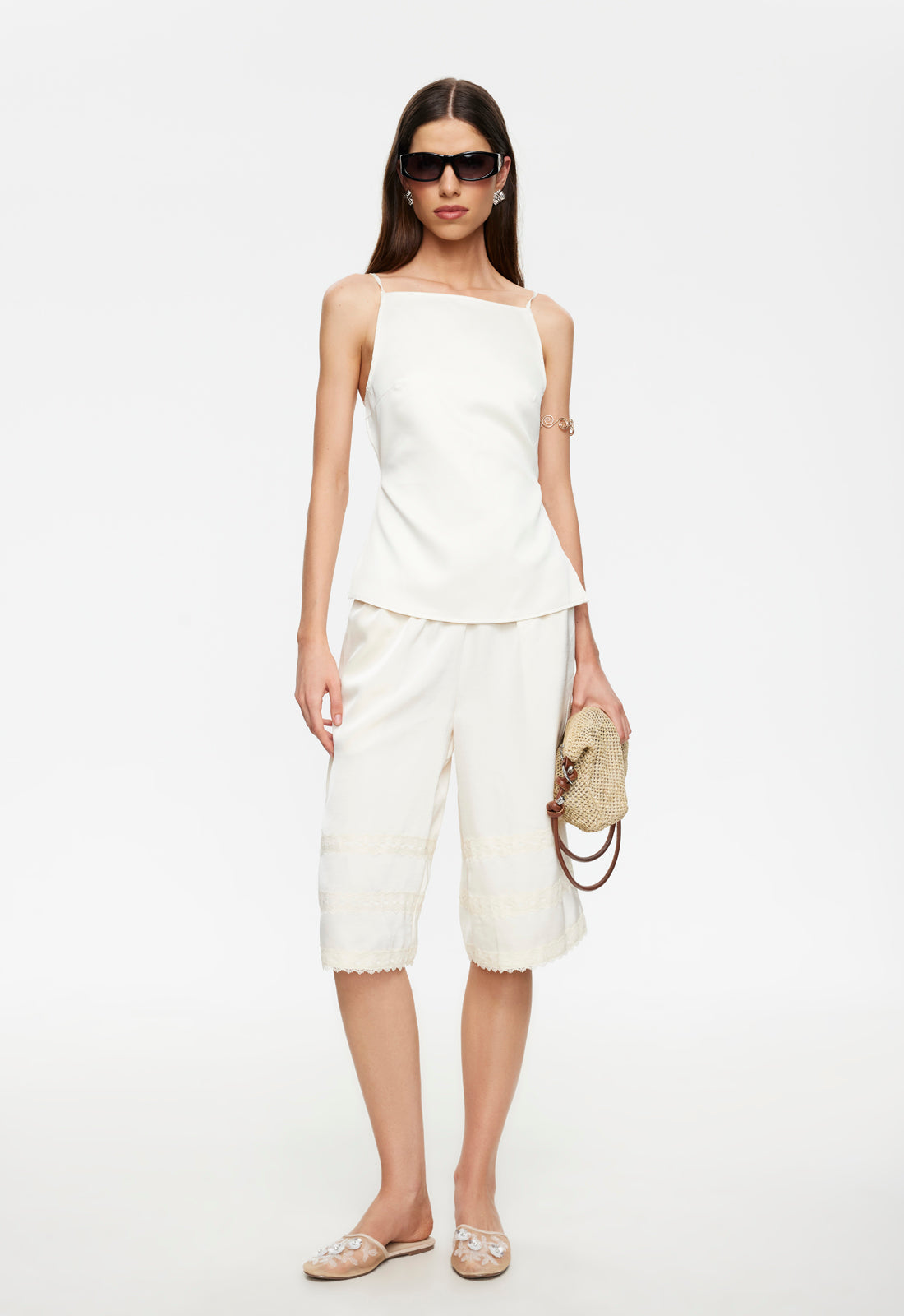 Lioness Fashion Exclusive Paloma Jort - Porcelain