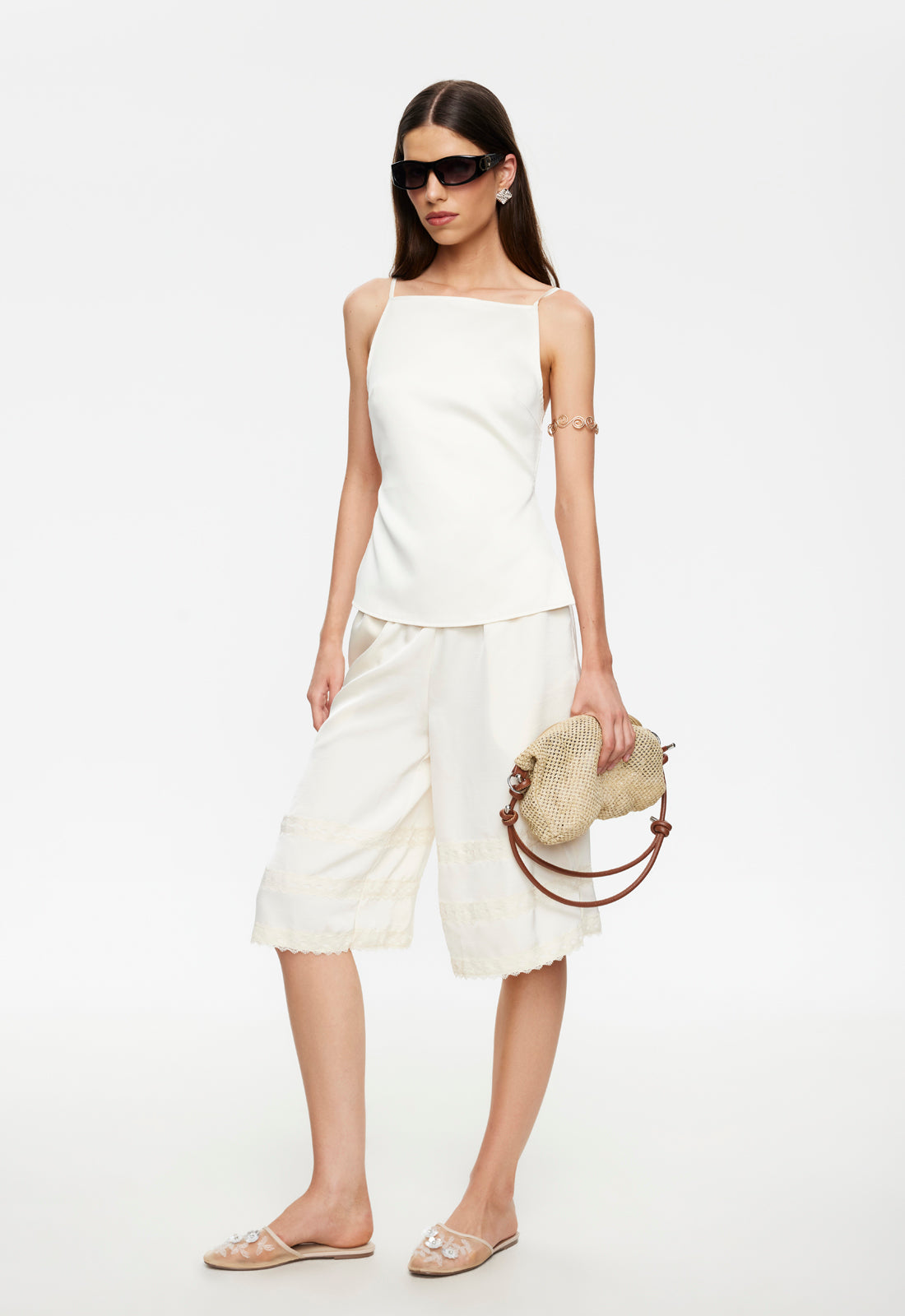 Lioness Fashion Exclusive Paloma Jort - Porcelain