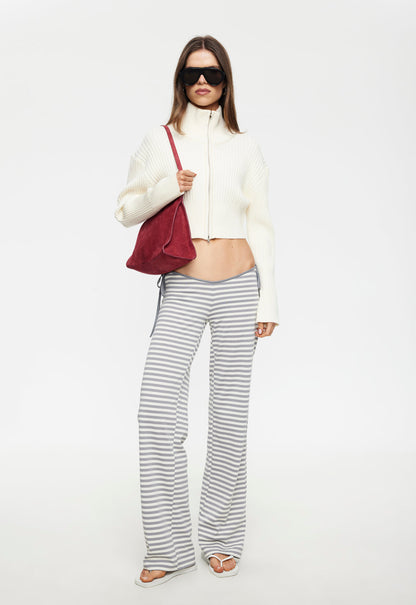 Lioness Fashion Best Price Bloom Tie Pant - Ash Stripe