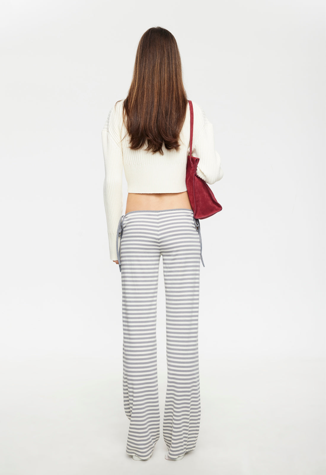 Lioness Fashion Best Price Bloom Tie Pant - Ash Stripe