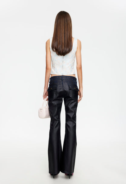 Lioness Fashion Signature Mary-Kate Jean - Waxed Onyx