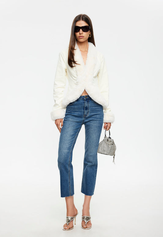 Lioness Fashion Latest Dynasty Jacket - Cream